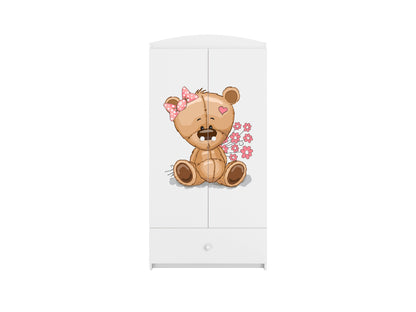 Roupeiro Kocot Kids BabyDreams Teddybear Flowers White