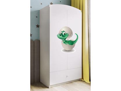 Roupeiro Kocot Kids BabyDreams Baby Dino White