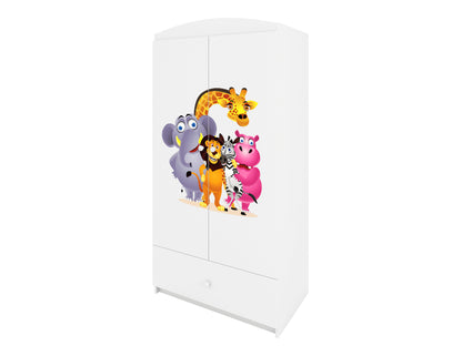 Roupeiro Kocot Kids BabyDreams Zoo White