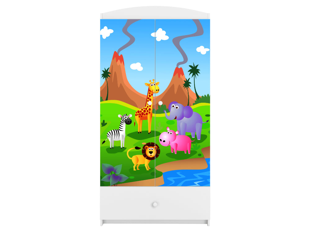 Roupeiro Kocot Kids BabyDreams Safari White