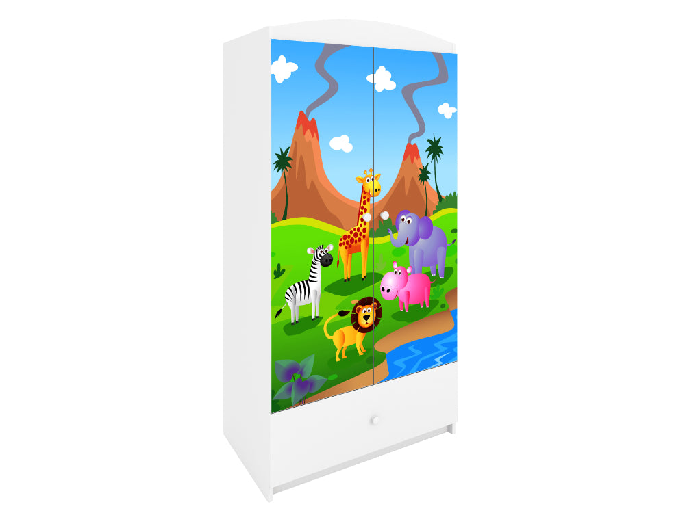Roupeiro Kocot Kids BabyDreams Safari White