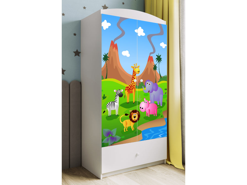 Roupeiro Kocot Kids BabyDreams Safari White