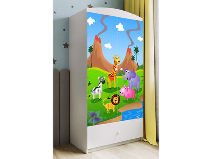 Roupeiro Kocot Kids BabyDreams Safari White