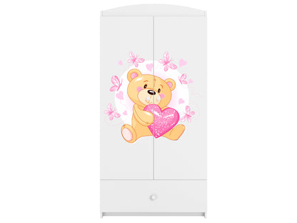 Roupeiro Kocot Kids BabyDreams Teddybear Butterflies White