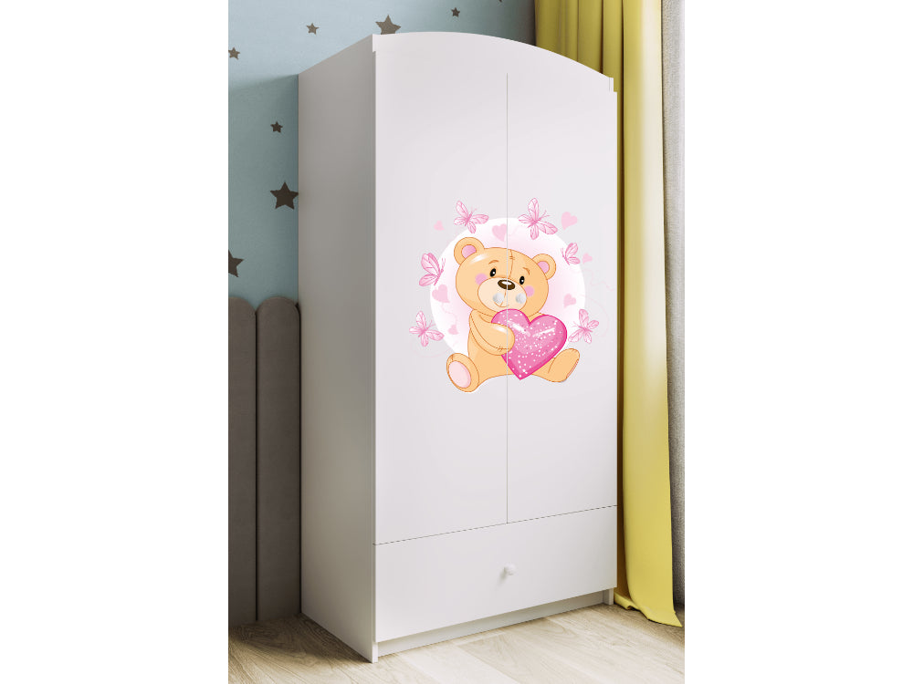 Roupeiro Kocot Kids BabyDreams Teddybear Butterflies White