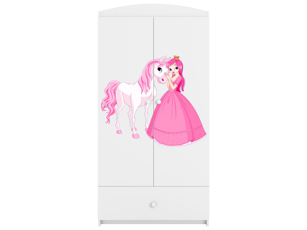 Roupeiro Kocot Kids BabyDreams Princess and Horse White