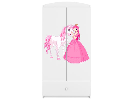 Roupeiro Kocot Kids BabyDreams Princess and Horse White