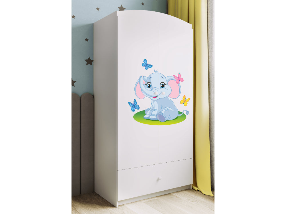 Roupeiro Kocot Kids BabyDreams Baby Elephant White