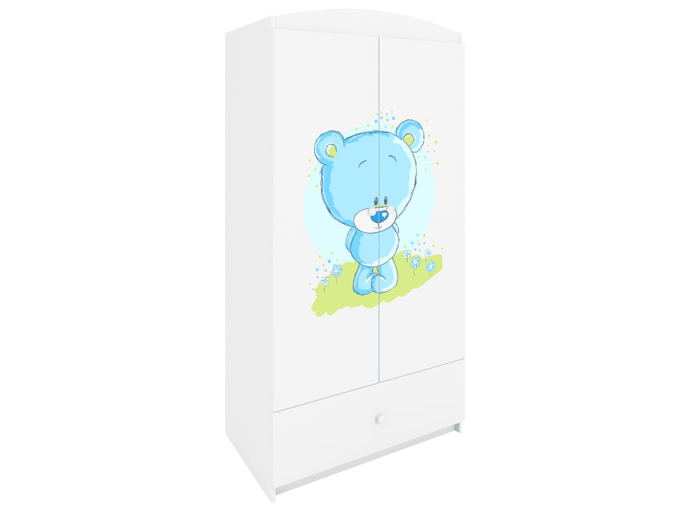 Roupeiro Kocot Kids BabyDreams Blue Teddybear White