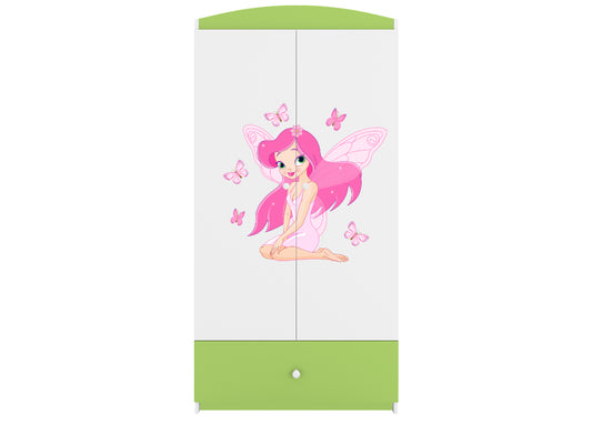 Roupeiro Kocot Kids BabyDreams Fairy Borboletas Green