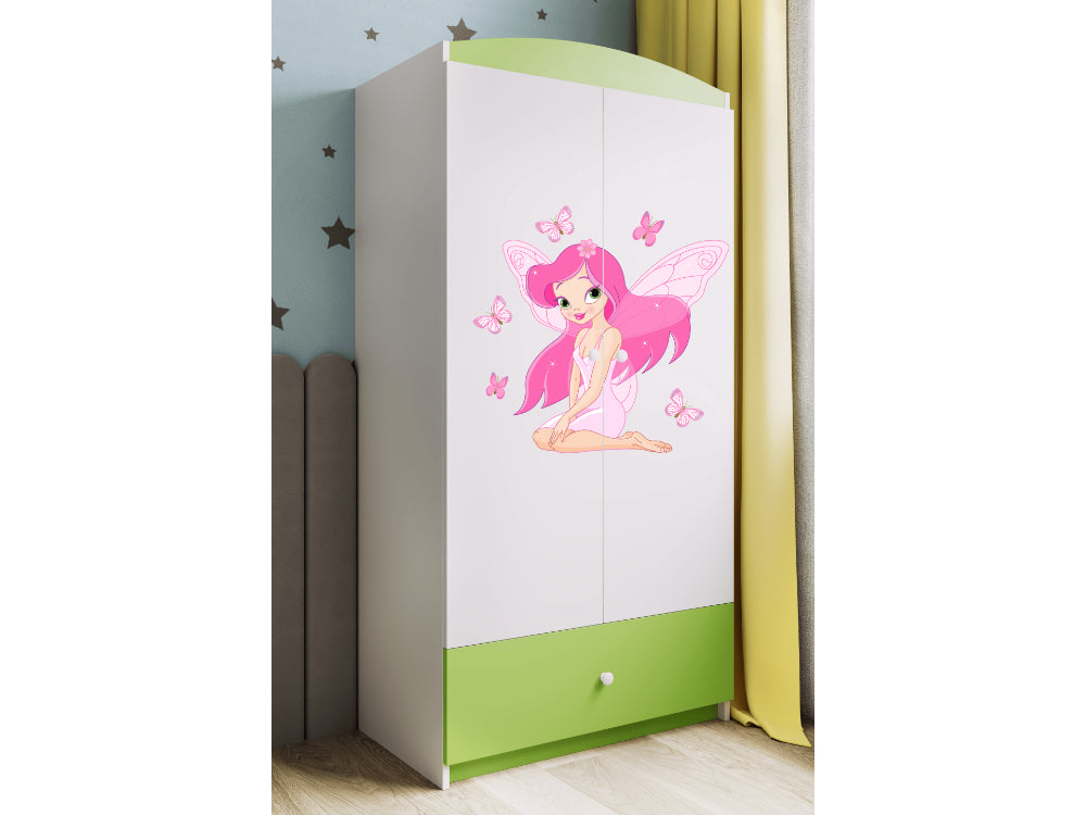 Roupeiro Kocot Kids BabyDreams Fairy Borboletas Green