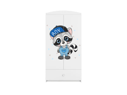 Roupeiro Kocot Kids BabyDreams Raccoon White