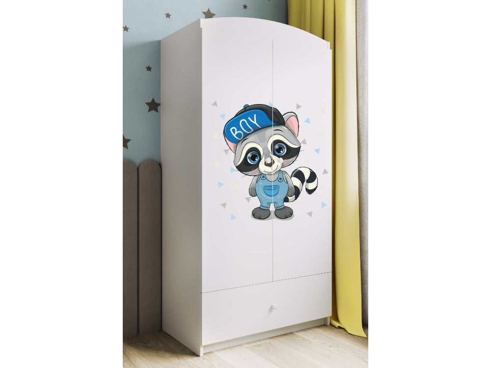 Roupeiro Kocot Kids BabyDreams Raccoon White