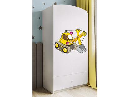 Roupeiro Kocot Kids BabyDreams Digger White