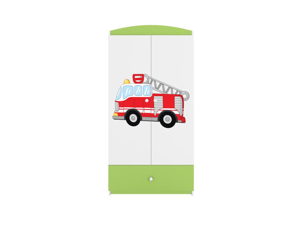 Roupeiro Kocot Kids BabyDreams Fire Brigade Green