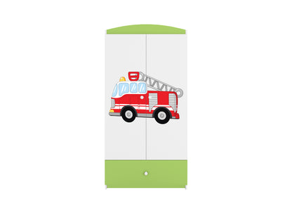 Roupeiro Kocot Kids BabyDreams Fire Brigade Green