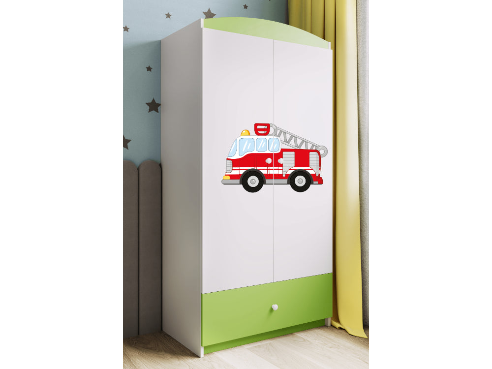 Roupeiro Kocot Kids BabyDreams Fire Brigade Green