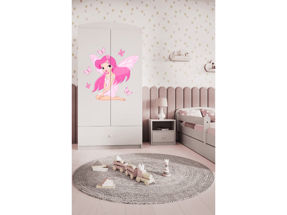 Roupeiro Kocot Kids BabyDreams Fairy Borboletas White