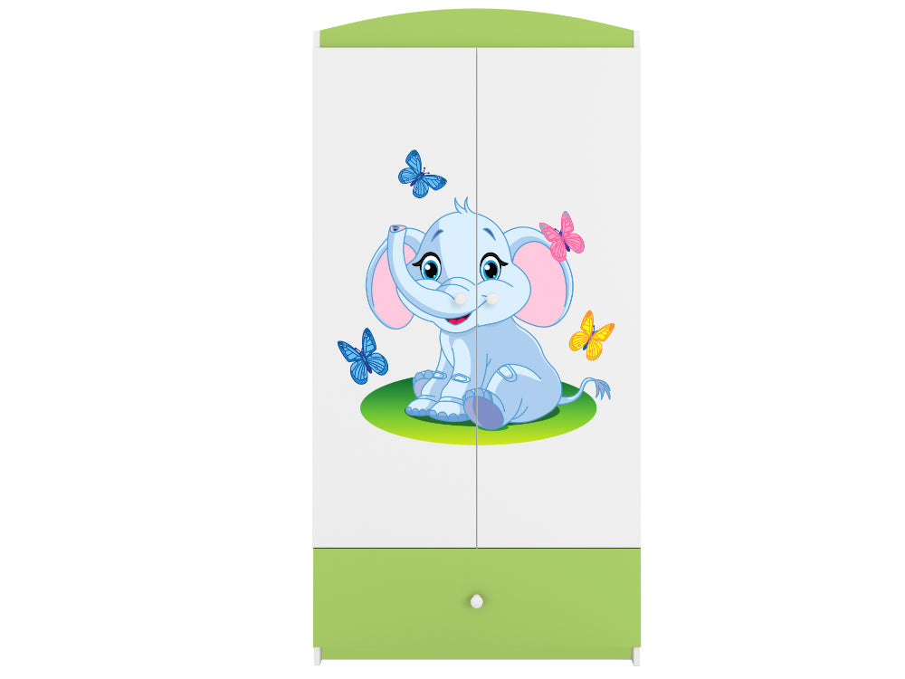 Roupeiro Kocot Kids BabyDreams Baby Elephant Green