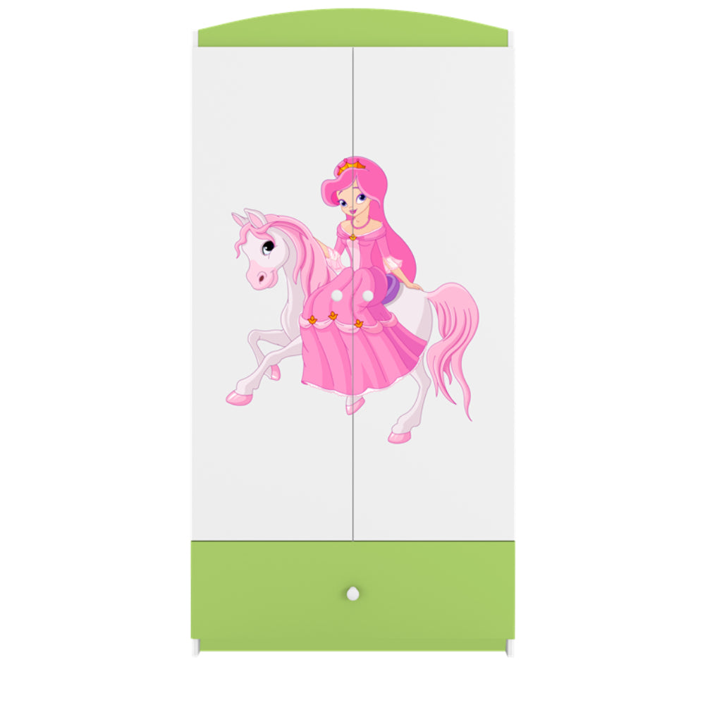 Roupeiro Kocot Kids BabyDreams Princess on Horse Green