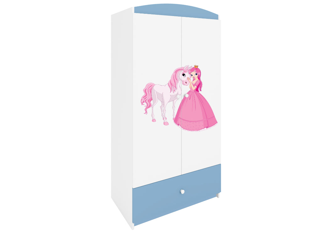 Roupeiro Kocot Kids BabyDreams Princess and Horse Blue