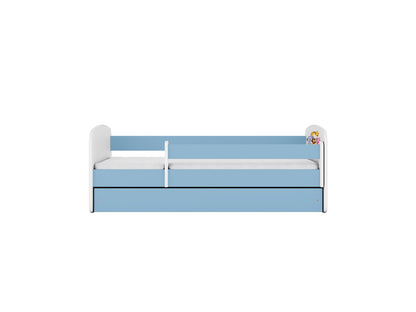 Cama 140 x 70 cm Kocot Kids BabyDreams Zoo Blue