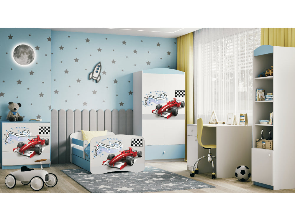 Cama 140 x 70 cm Kocot Kids BabyDreams Formula Blue
