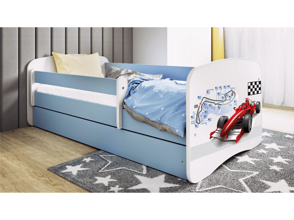 Cama 160 x 80 cm Kocot Kids BabyDreams Formula Blue