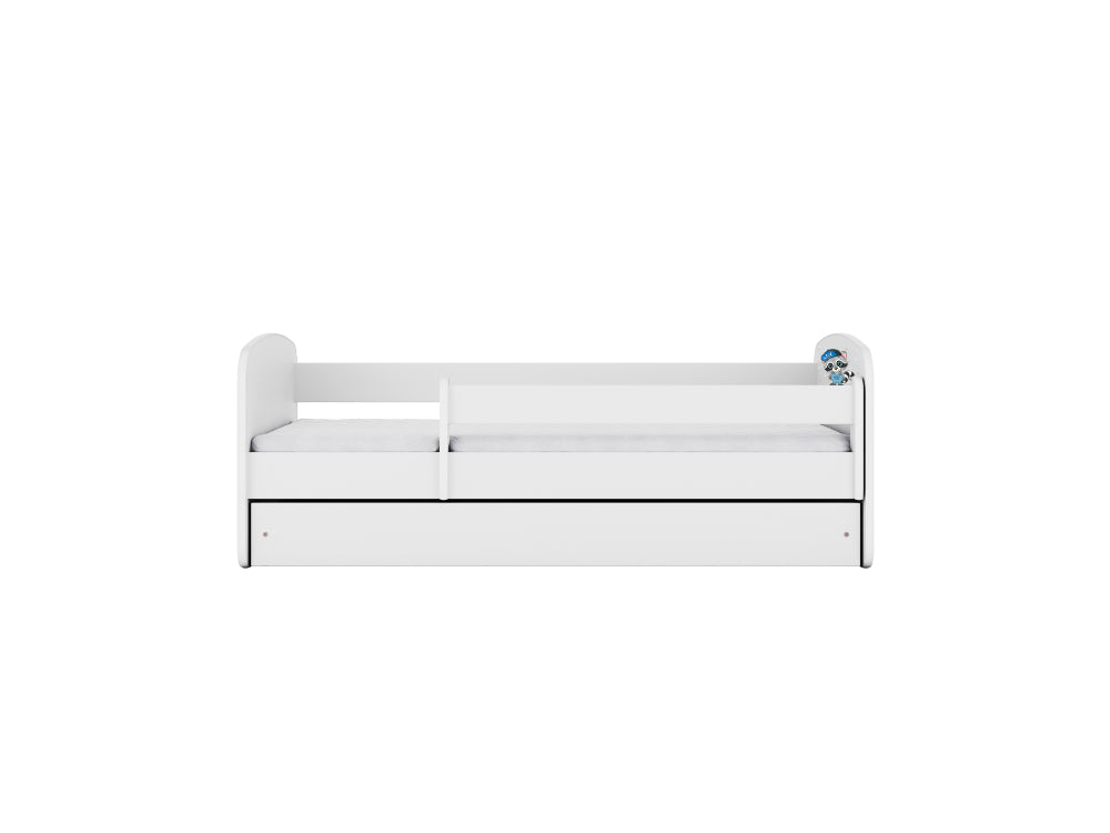 Cama 180 x 80 cm Kocot Kids BabyDreams Raccoon White