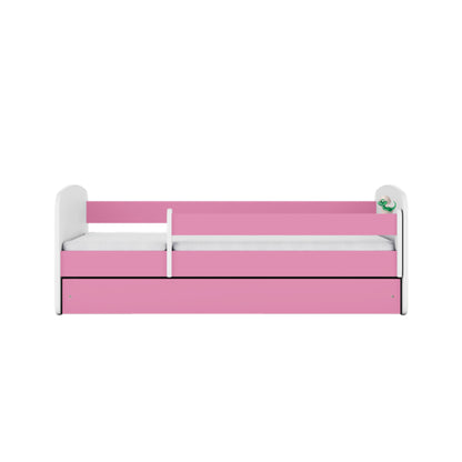 Cama 180 x 80 cm Kocot Kids com gaveta BabyDreams Baby Dino Pink