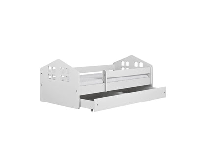 Cama 160 x 80 cm Kocot Kids com gaveta Kacper White