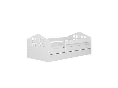 Cama 140 x 80 cm Kocot Kids com gaveta Kacper White