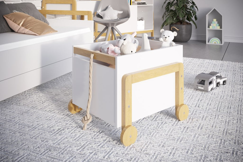 Caixa de brinquedos Kocot Kids Victor White