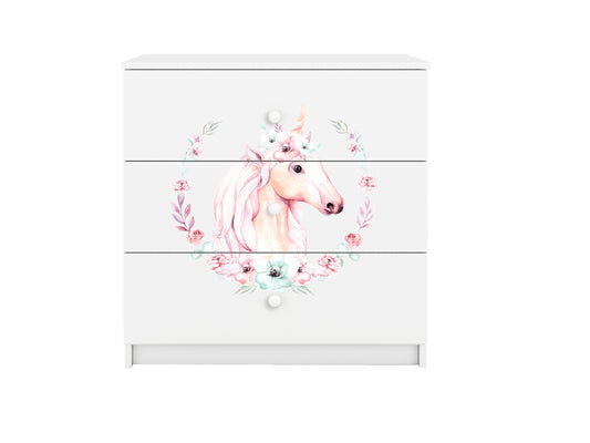 Cómoda Kocot Kids BabyDreams Horse White