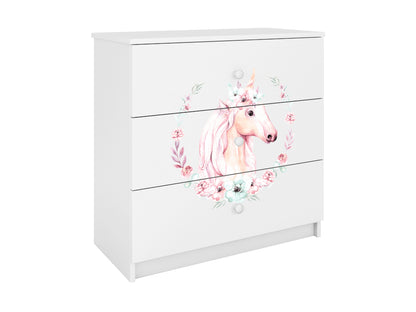 Cómoda Kocot Kids BabyDreams Horse White