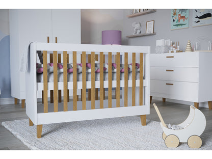 Cama 124 x 66 cm Kocot Kids Kubi White