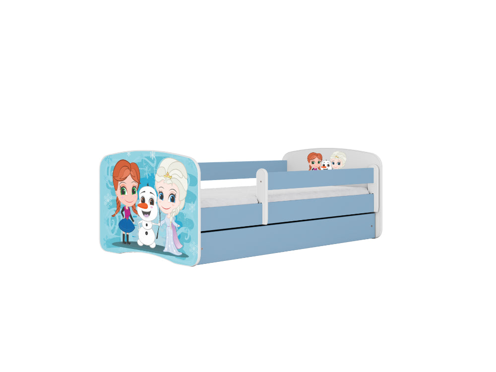 Cama 160 x 80 cm Kocot Kids BabyDreams Frozen Land Blue