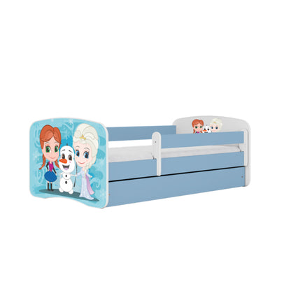 Cama 140 x 70 cm Kocot Kids BabyDreams Frozen Land Blue