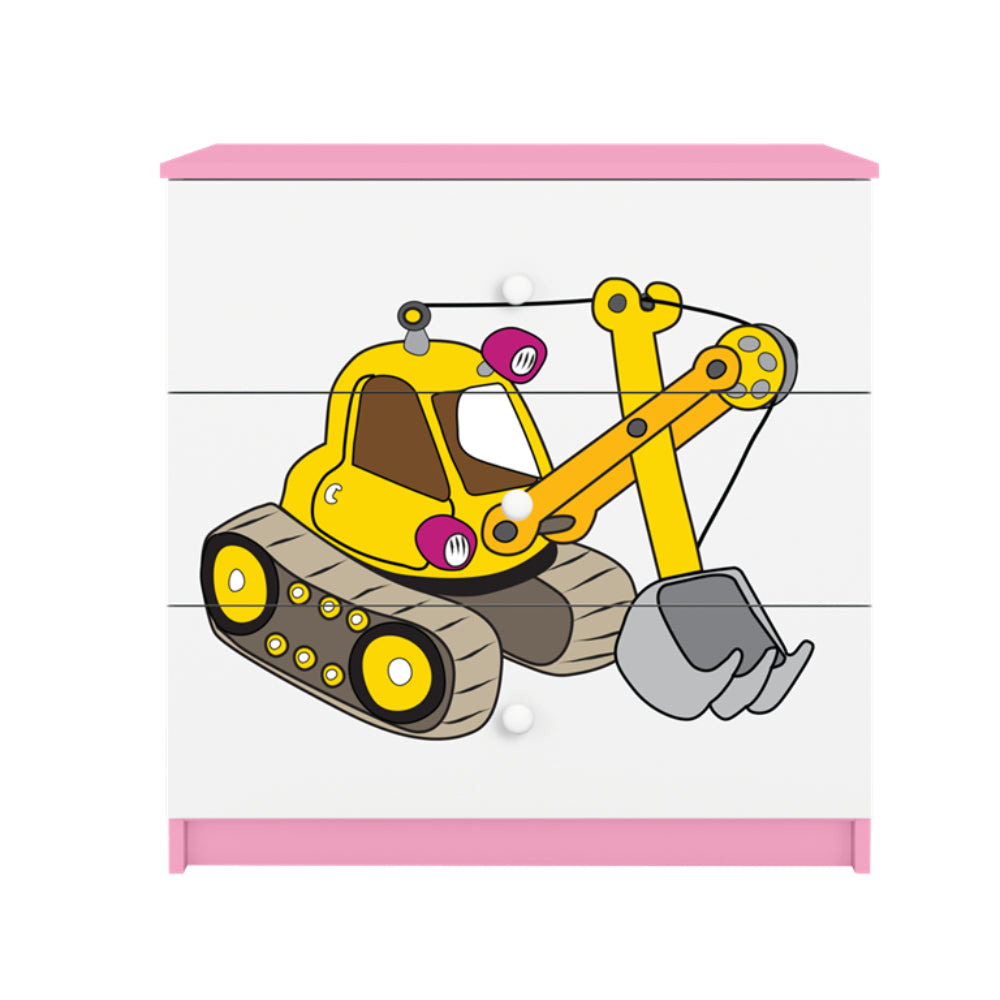 Cómoda Kocot Kids BabyDreams Digger Pink