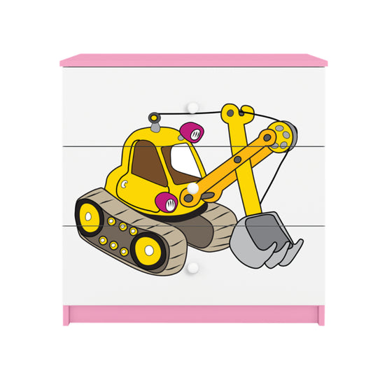 Cómoda Kocot Kids BabyDreams Digger Pink