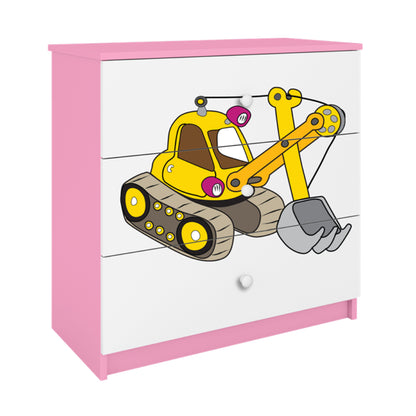 Cómoda Kocot Kids BabyDreams Digger Pink
