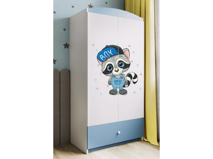 Roupeiro Kocot Kids BabyDreams Raccoon Blue