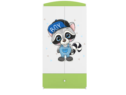 Roupeiro Kocot Kids BabyDreams Raccoon Green