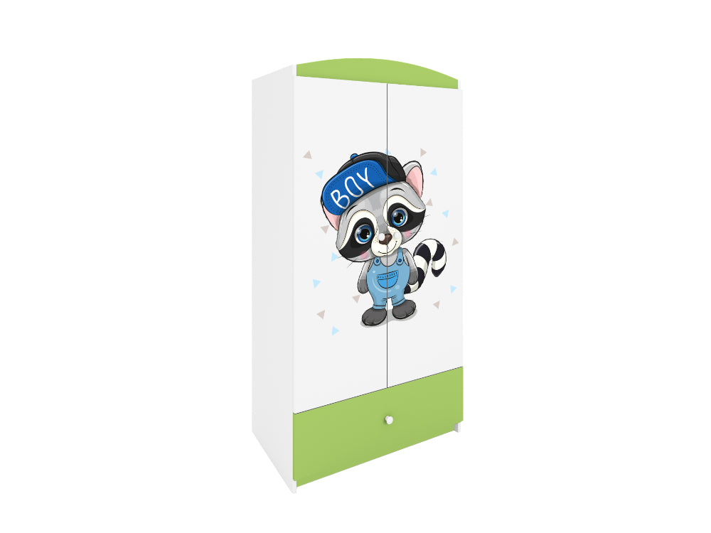 Roupeiro Kocot Kids BabyDreams Raccoon Green