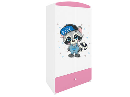 Roupeiro Kocot Kids BabyDreams Raccoon Pink