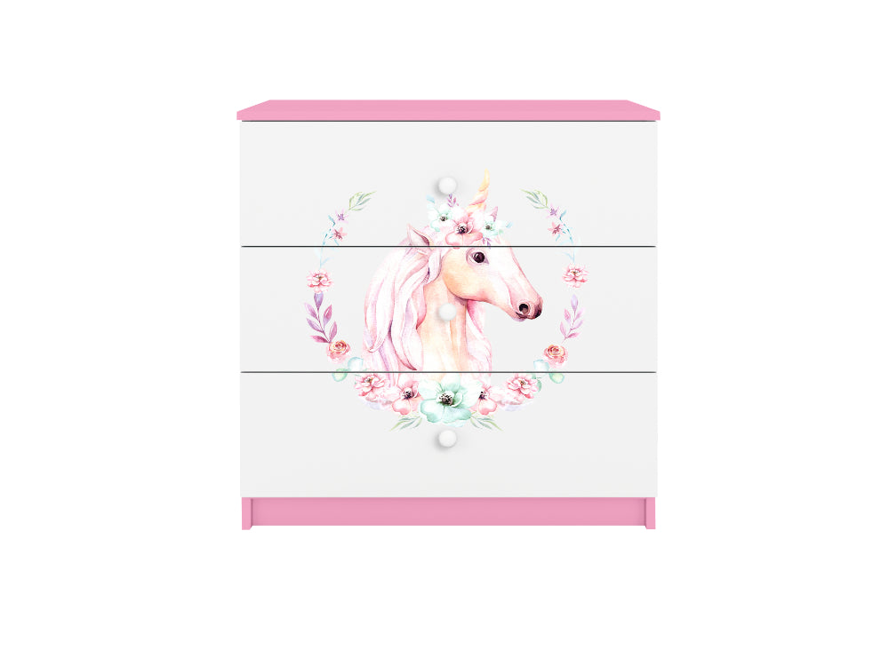 Cómoda Kocot Kids BabyDreams Horse Pink