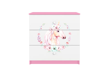 Cómoda Kocot Kids BabyDreams Horse Pink