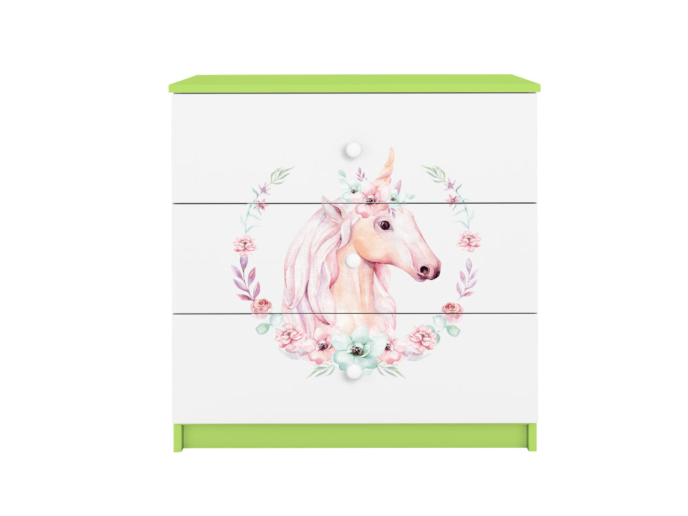 Cómoda Kocot Kids BabyDreams Horse Green