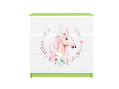 Cómoda Kocot Kids BabyDreams Horse Green