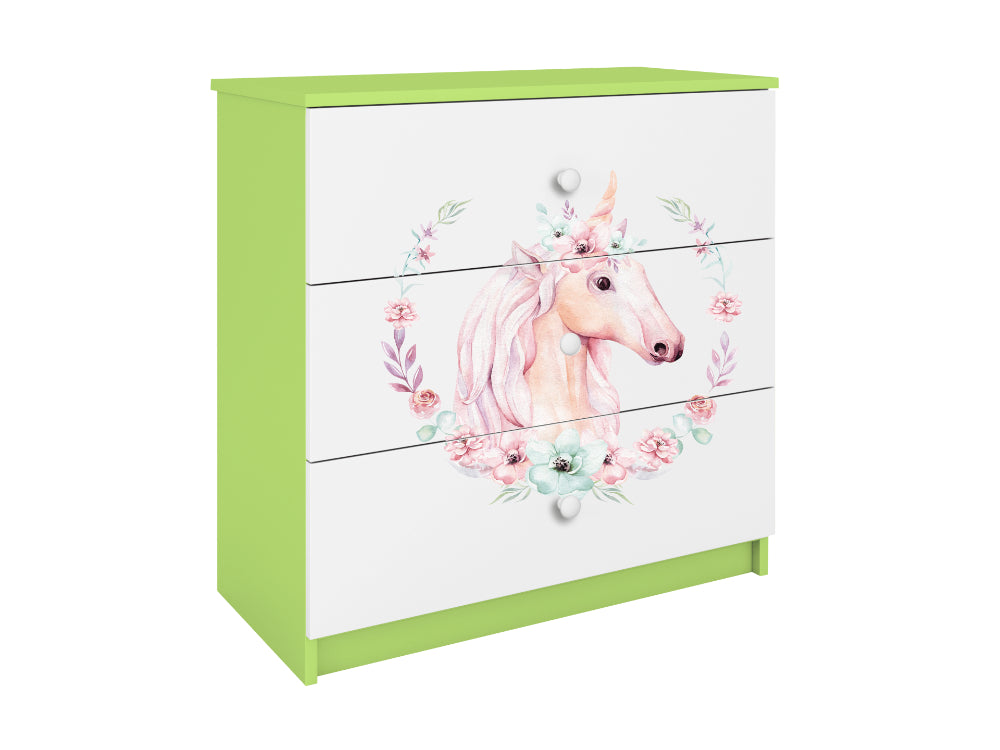Cómoda Kocot Kids BabyDreams Horse Green
